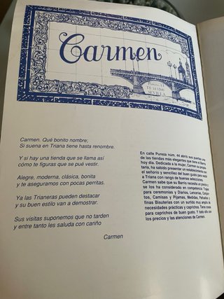 Revista antigua barrio de triana, sevilla
