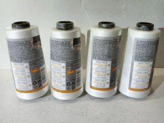 4 Bobinas Maquina Coser Blanco