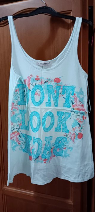 Camiseta Pull&Bear floral M por 3€