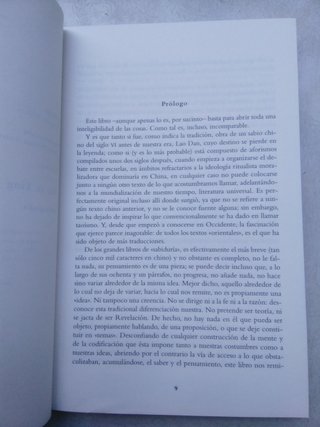 Tao te king Libro del curso y de la virtud