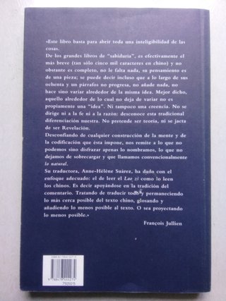 Tao te king Libro del curso y de la virtud