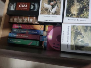 Lote Cintas VHS Caza Planeta DeAgostini