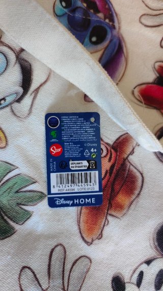 Bolsa de Tela / Totebag Disney 100 Años de Magia