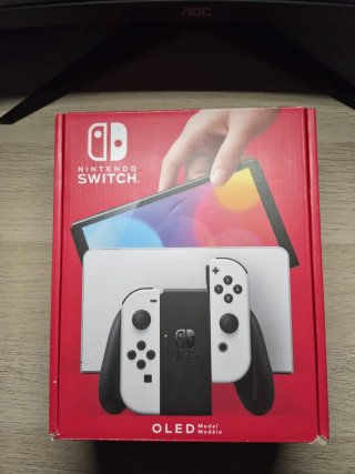 Nintendo Switch OLED Blanca