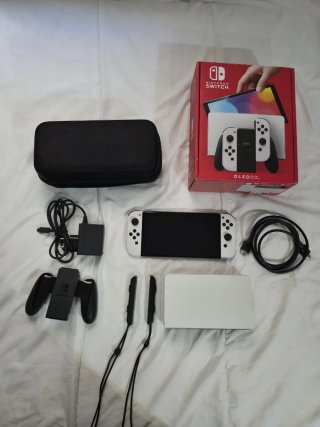 Nintendo Switch OLED Blanca