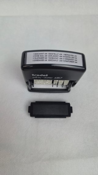 Sello Fechador Trodat 4817 Automático - aleman