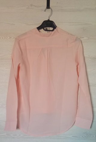 Como Nueva ‼️  Camisa Rosa Elegante Mujer Venca S