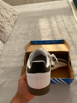Adidas Samba Blancas y Negras