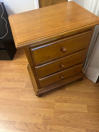 Mesitas de noche de madera