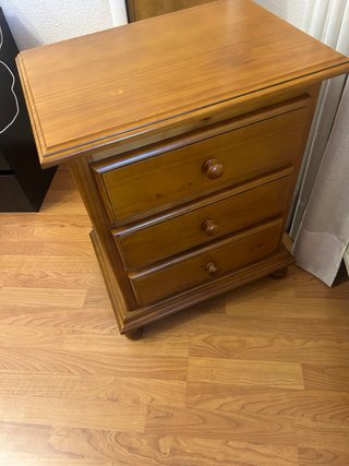 Mesitas de noche de madera