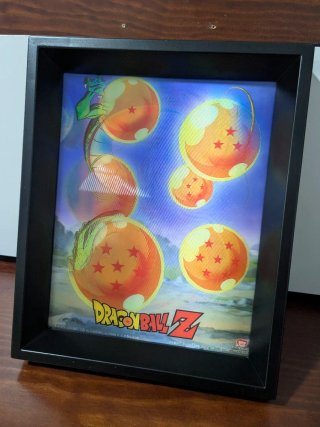 Cuadro Dragón Ball Z 3D Oficial. Enmarcado
