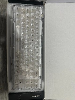 Teclado Mecánico YUNZII X71 Transparente 400105