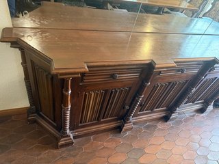 Conjunto comedor señorial madera