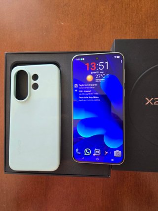 Vivo X200 FE azzurro - Come nuovo