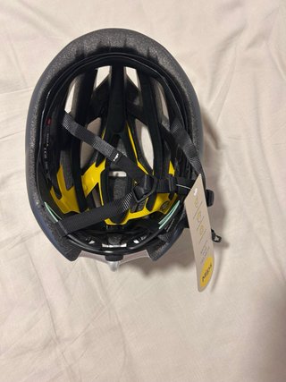 Casco MET Trenta MIPS Talla M Azul Grisáceo.