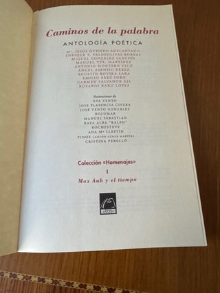 Caminos de la palabra: Max Aub y el tiempo
