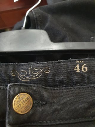 Pantalón vaquero negro Ctf Talla 46