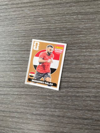 Cromo Panini Mundial Mohamed Salah