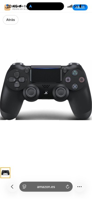 Mando DualSense PS5 Negro