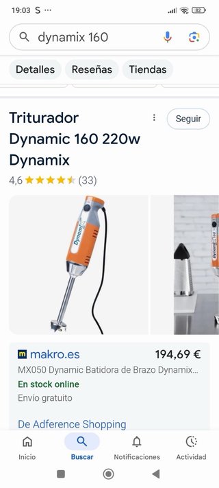 Triturador Dynamic 160