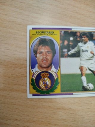 Cromo Secretario 96-97 Real Madrid