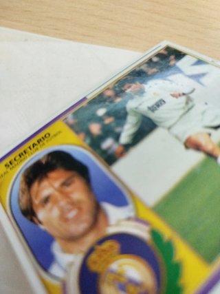 Cromo Secretario 96-97 Real Madrid