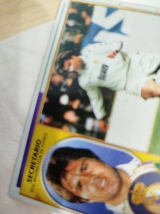 Cromo Secretario 96-97 Real Madrid