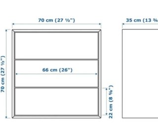Cómoda Eket Ikea Blanca
