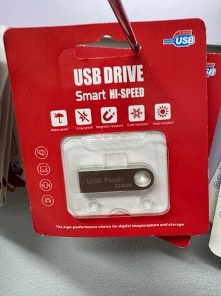 Pen Drive USB 128GB Smart Hi-Speed