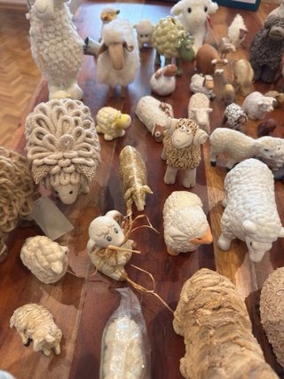 Colección de ovejas decorativas