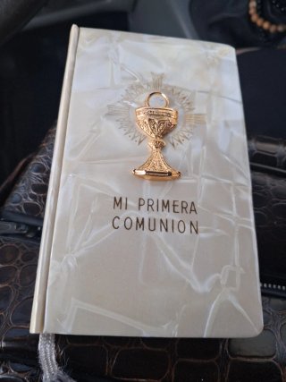 Libro Mi Primera Comunión y Rosario