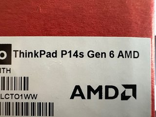 Lenovo Thinkpad P14S Ryzen AI PRO 32GB 1TB