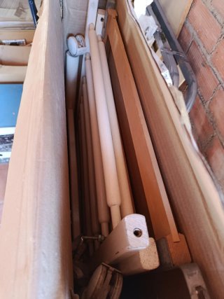 Cuna de viaje y cuna bebe madera blanca