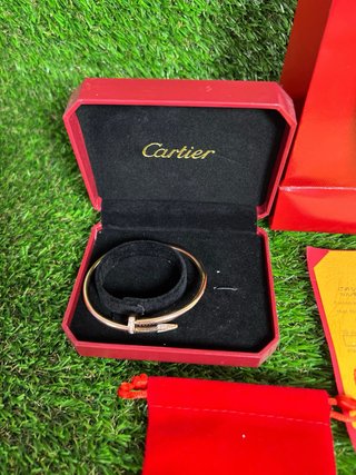 Pulsera Cartier Love Oro Rosa Diamantes