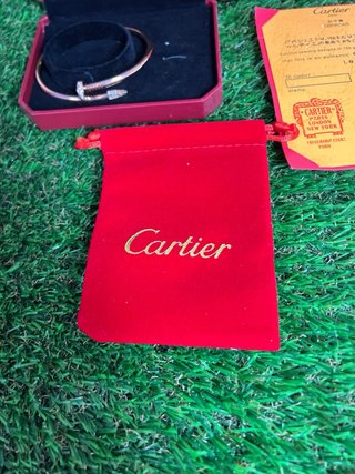 Pulsera Cartier Love Oro Rosa Diamantes