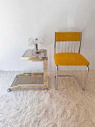 CAMARERA VINTAGE ESTILO WILLY RIZZO, AÑOS 70