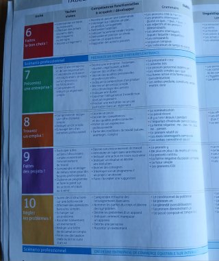 Francés Profesional A1/A2+ libreta correcciones.