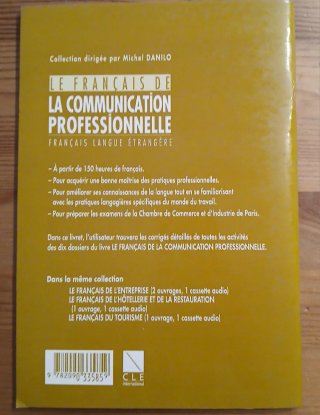 Francés Profesional A1/A2+ libreta correcciones.