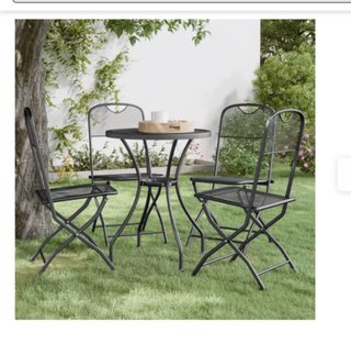 4 Sillas Jardín plegables Metálicas Sin Estrenar