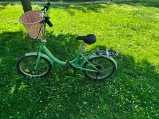 Bicicleta plegable vintage