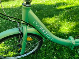 Bicicleta plegable vintage