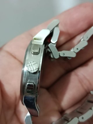 Orologio Burberry Chrono BU9351 Uomo Argento Bianc