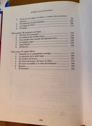 Libro: “La isla del tesoro” de Robert Louis