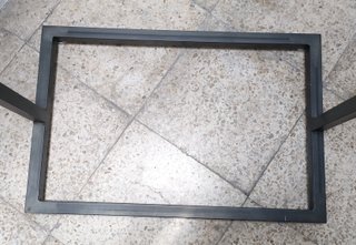 Perchero Metálico Industrial Negro Mate 180cm