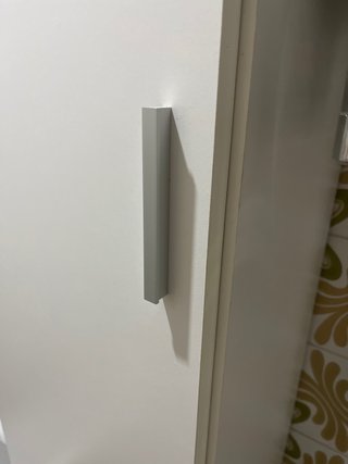 Armario auxiliar baño blanco
