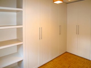 Armarios blancos modulares