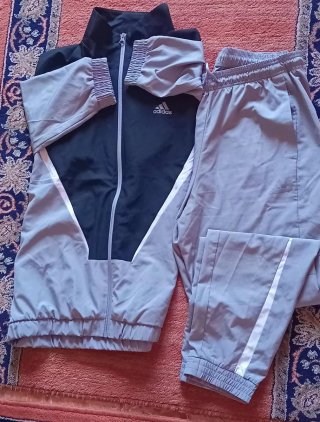 Conjunto Adidas Chándal XXL Negro/Gris