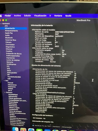 MacBook Pro Apple 12.7.6 gris  Mac Os Monterrey