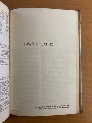 Diccionario ilustrado latín-español/español-latín
