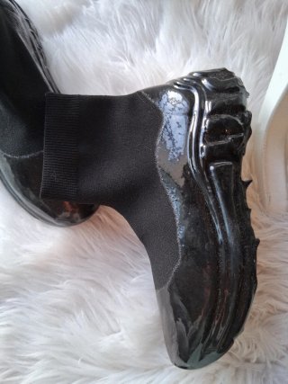 Botas pretas senhora